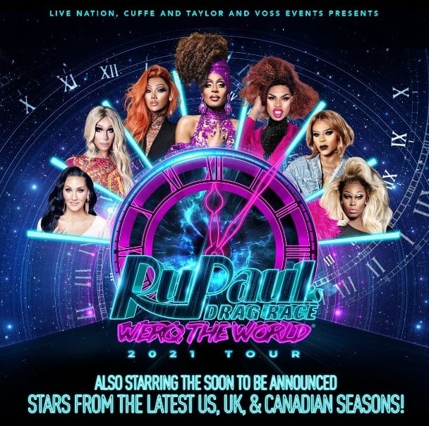 RuPaul’s Drag Race ‘Werq The World’ Heads to Cardiff and Brighton