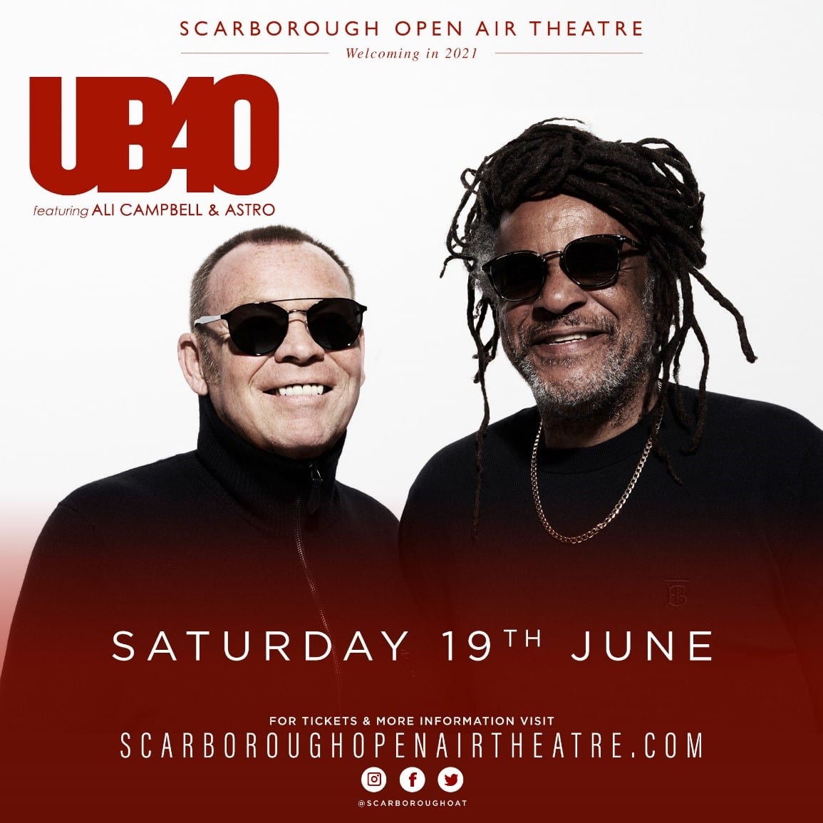UB40 ft ALI CAMPBELL and ASTRO are back!