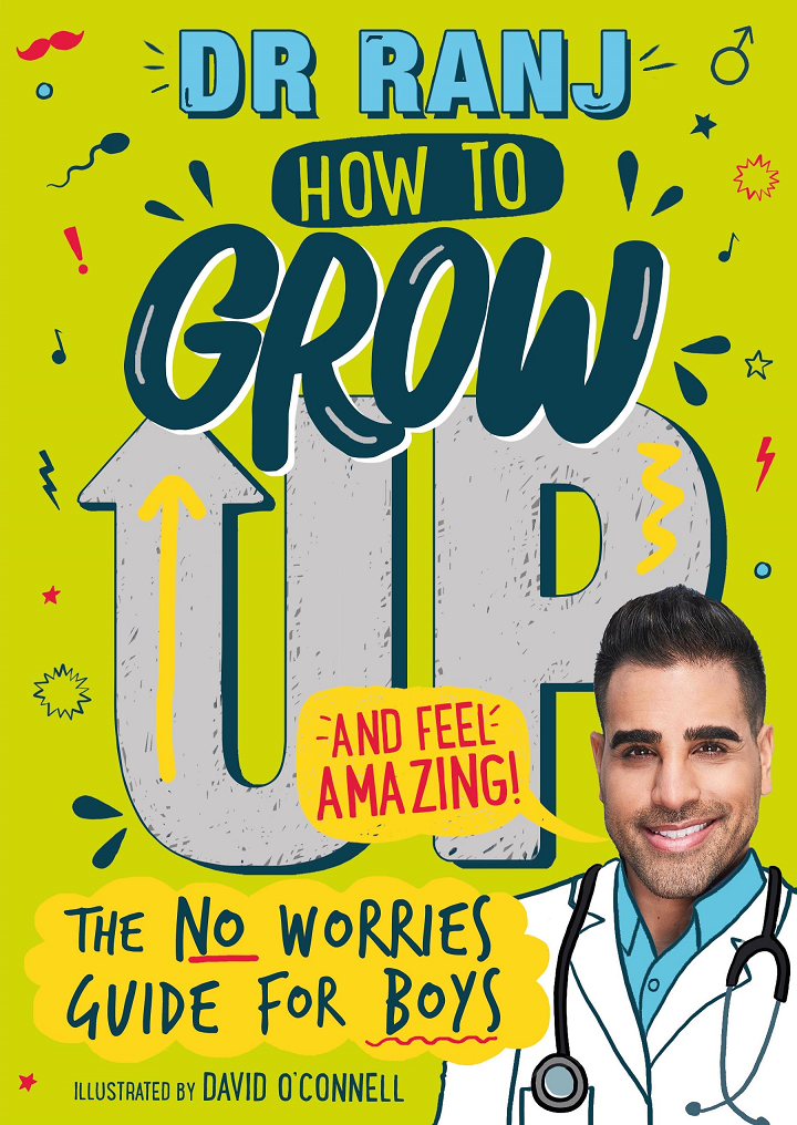 Dr Ranj’s new book is here to advise boys on how to grow up and feel amazing