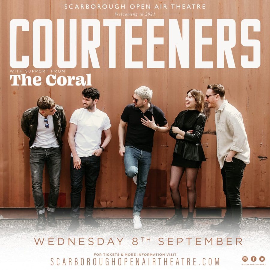 COURTEENERS ANNOUNCE EXCLUSIVE YORKSHIRE COAST WARM-UP SHOW