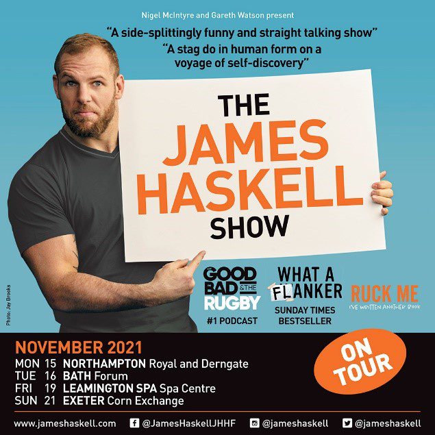 JAMES HASKELL TO DELIVER HILARIOUS & OUTRAGEOUS ONE-MAN SHOW