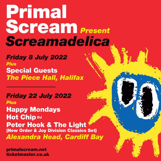 PRIMAL SCREAM TO BRING ‘SCREAMADELICA LIVE’ TO THE PIECE HALL