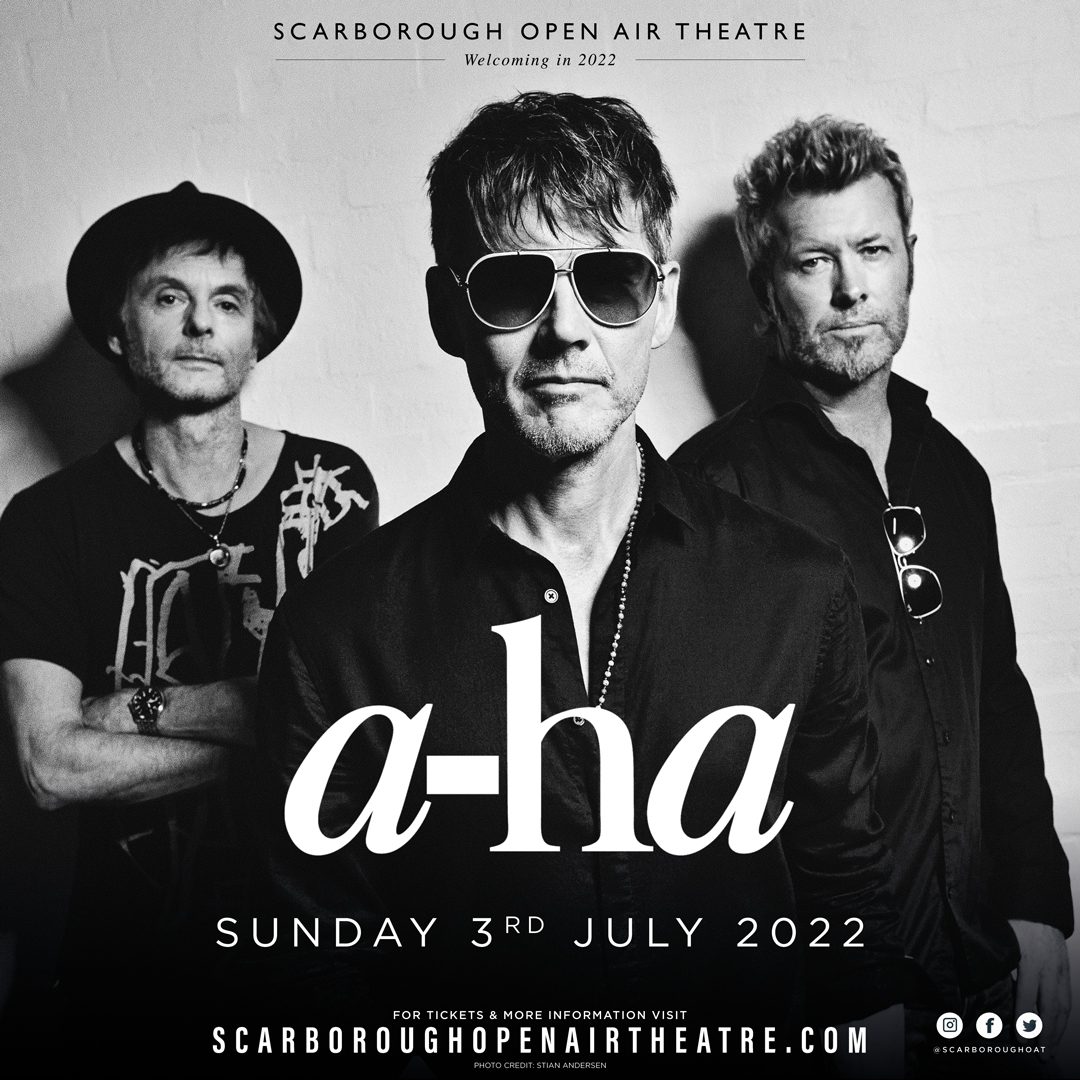 A-HA ADD YORKSHIRE DATE TO 2022 WORLD TOUR