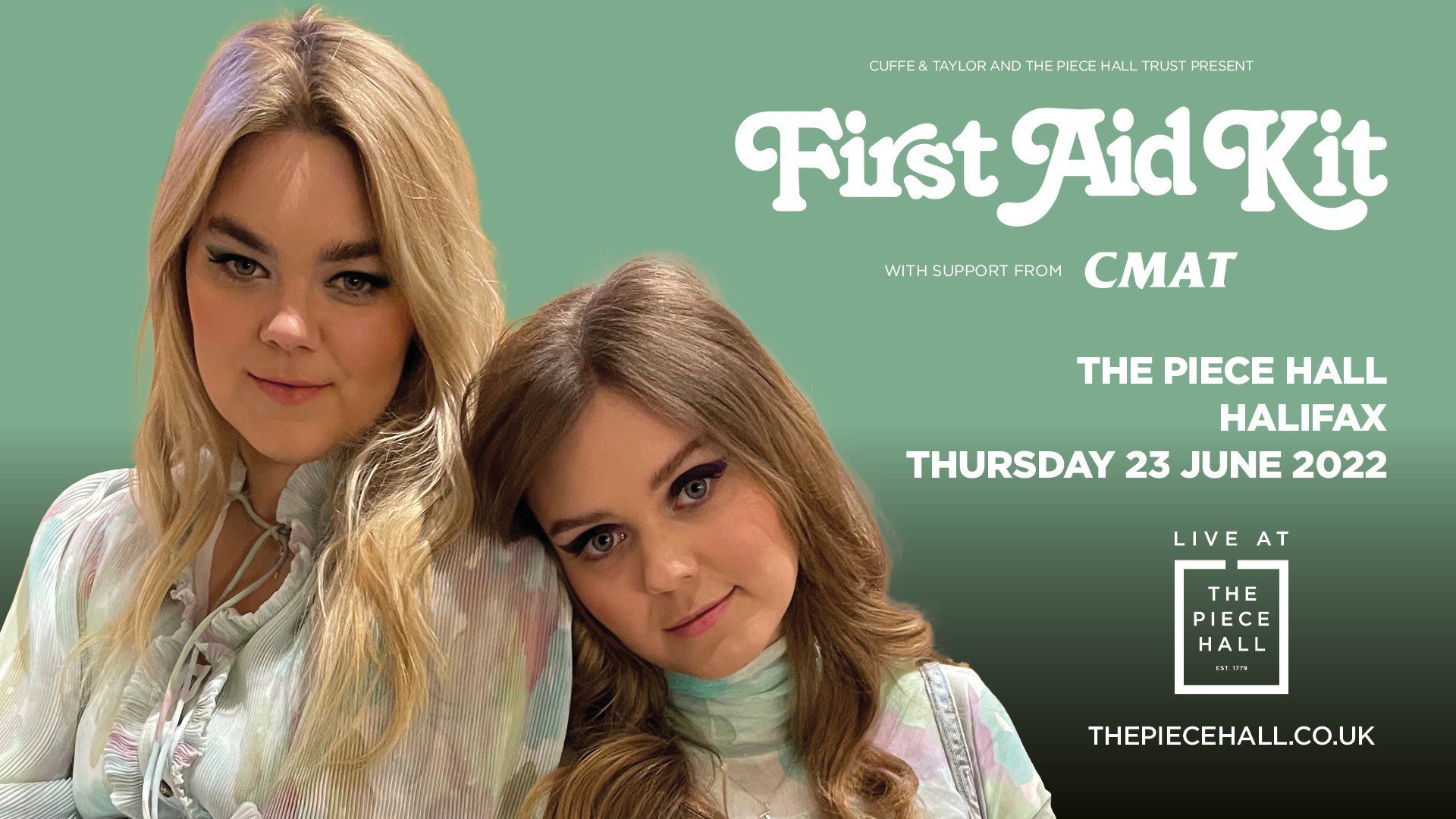 FIRST AID KIT JOIN STELLAR LINE-UP FOR LIVE AT THE PIECE HALL 2022