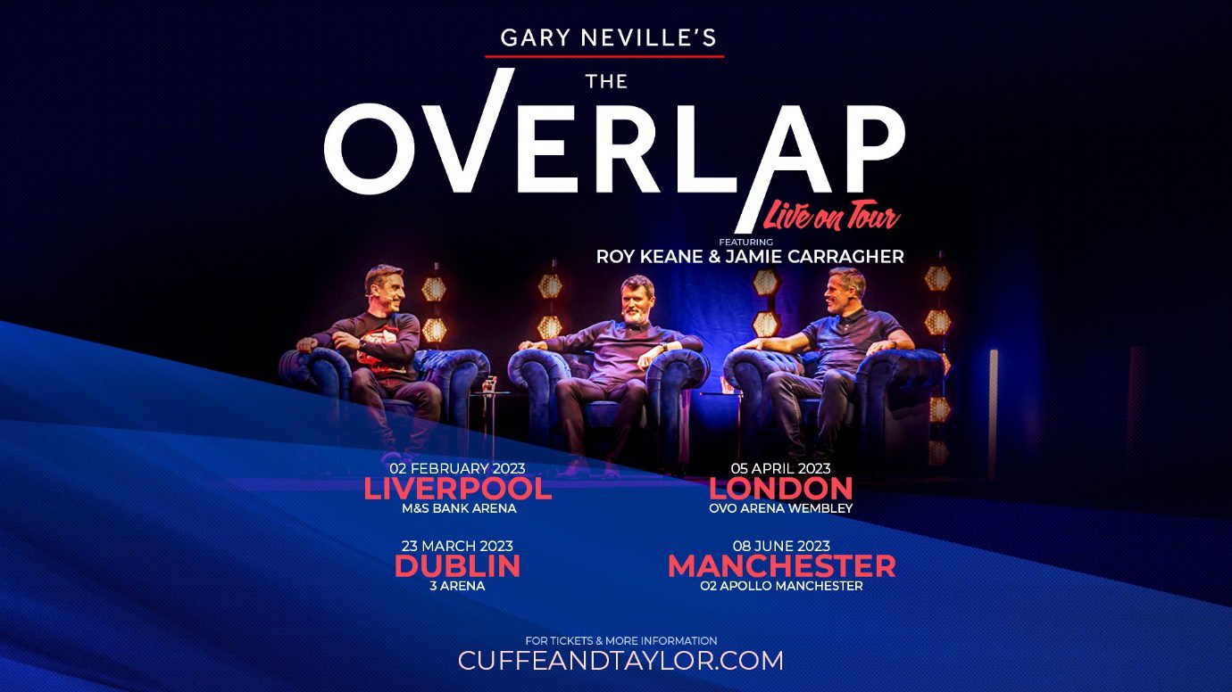THE OVERLAP LIVE ON TOUR HEADS TO WEMBLEY, LIVERPOOL, DUBLIN AND MANCHESTER