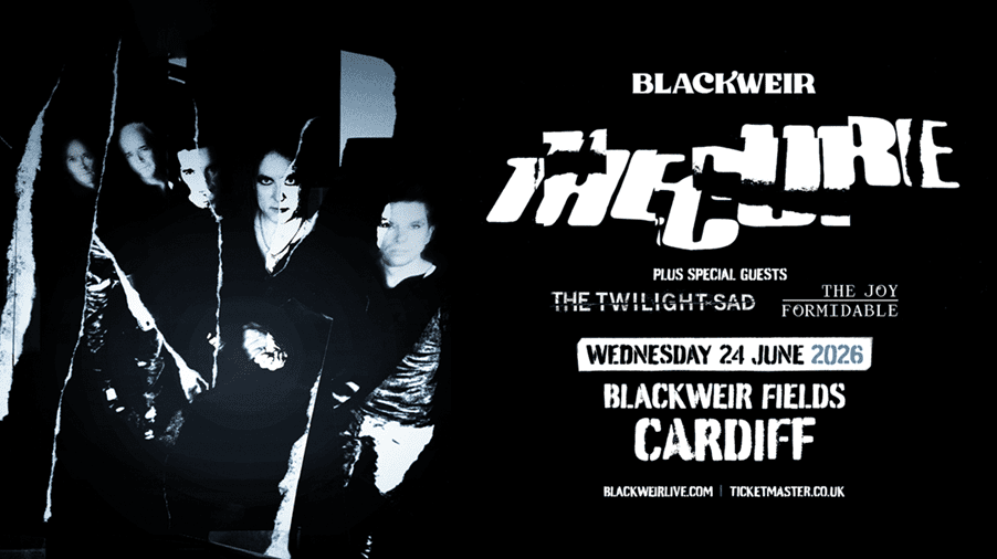 THE CURE ANNOUNCE MASSIVE HEADLINE SHOW IN CARDIFF