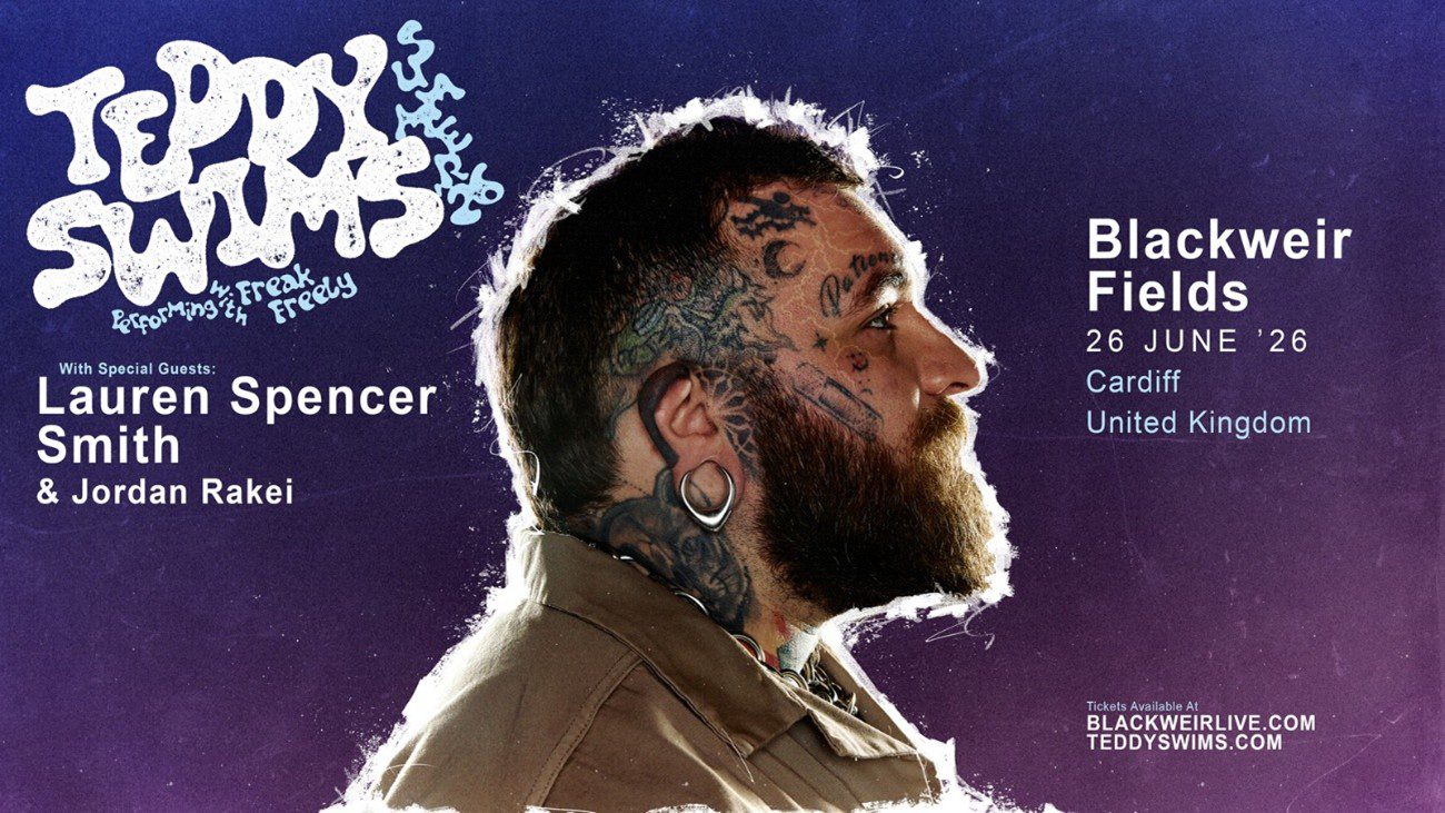 TEDDY SWIMS ANNOUNCES MAJOR CARDIFF SHOW – SUMMER 2026